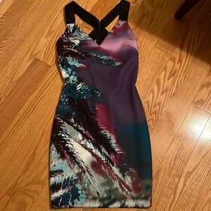 Bebe mini dress size xxs.